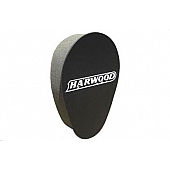 Harwood Fiberglass Hood Scoop - Plastic Black - 1995