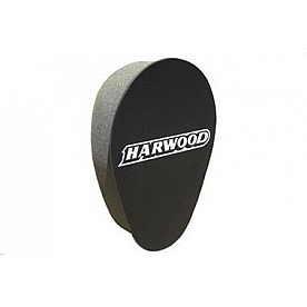Harwood Fiberglass Hood Scoop - Plastic Black - 1995