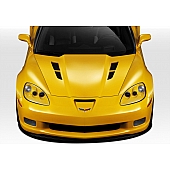 Extreme Dimensions Hood - Fiberglass Black - 109534
