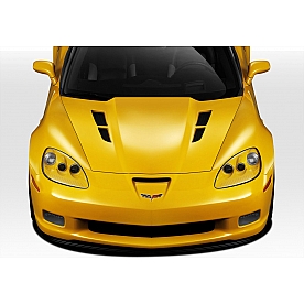 Extreme Dimensions Hood - Fiberglass Black - 109534