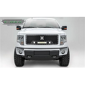 T-Rex Truck Products Grille Insert - Honeycomb Rectangular Black Powder Coated Steel - 7315721