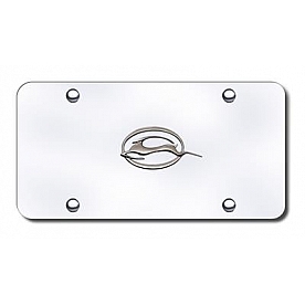 Automotive Gold License Plate - Impala Logo Stainless Steel - IMPCC