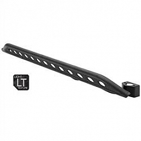 Smittybilt Rocker Panel Guard - Round Tube Steel Black Textured - 76645LT