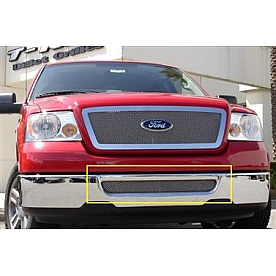 T-Rex Truck Products Bumper Grille Insert Mesh Polished Silver Stainless Steel - 55555