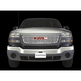 Putco Grille Insert - Polished Stainless Steel Rectangular - 84162
