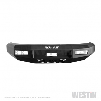 Westin Automotive Bumper HDX 1-Piece Design Steel Black - 58141515-2