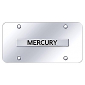 Automotive Gold License Plate - Mercury Stainless Steel - MRYNCC