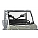 Kolpin Windshield - Full-Fixed Polycarbonate Clear - 2629