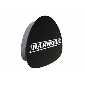 Harwood Fiberglass Hood Scoop - Plastic Black - 1996