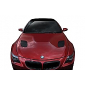 Extreme Dimensions Hood - Primered Fiberglass Gray - 109677