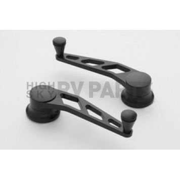 Lokar Performance Window Crank Handle - Aluminum Black Set Of 2 - XIDH2016