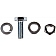 Dorman (OE Solutions) License Plate Mounting Hardware 4 Piece Set - 785116