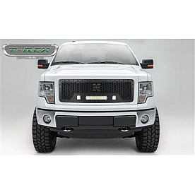T-Rex Truck Products Grille Insert - Honeycomb Rectangular Black Powder Coated Steel - 7315721BR