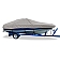 Carver Boat Cover V-Hull Cuddy Cabin Boat Gray Polyester - 79006