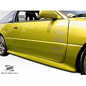 Extreme Dimensions Side Molding - Primered Fiberglass Black Set of 2 - 100814