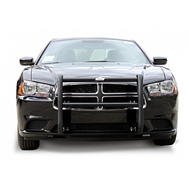 Go Rhino Safety Division Bumper Push Bar 3 Inch Powder Coated Black Steel - 5076