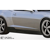 Extreme Dimensions Side Skirt - Gloss Carbon Fiber Black Set of 2 - 106816