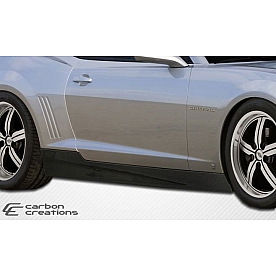 Extreme Dimensions Side Skirt - Gloss Carbon Fiber Black Set of 2 - 106816