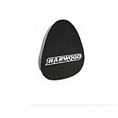 Harwood Fiberglass Hood Scoop - Plastic Black - 1997