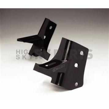 KC Hilites Windshield Hinge Light Bracket - Steel Black Set Of 2 - 7311