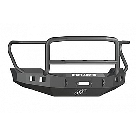 Road Armor Bumper Stealth Lonestar 1-Piece Design Steel Black - 611R5B