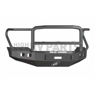 Road Armor Bumper Stealth Lonestar 1-Piece Design Steel Black - 611R5B