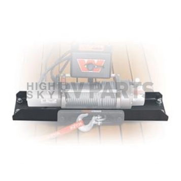 Warn Winch Mount - Flatbed Winch Mounting Plate Steel - 13942