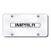 Automotive Gold License Plate - Impala Stainless Steel - IMPNCC