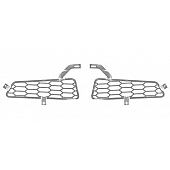 Putco Bumper Grille Insert Honeycomb Polished Silver Stainless Steel - 86168