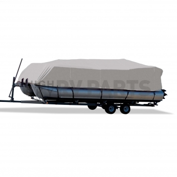 Carver Boat Cover Pontoon Boat Gray Polyester - 79009