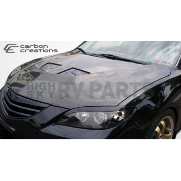 Extreme Dimensions Hood - Gloss Carbon Fiber Black - 104159-2