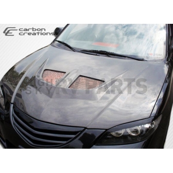 Extreme Dimensions Hood - Gloss Carbon Fiber Black - 104159-8