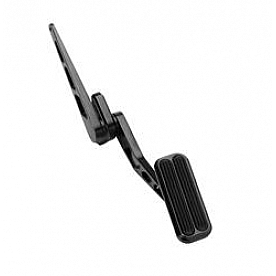 Lokar Performance Accelerator Pedal - Black Aluminum - XBAG6004