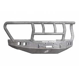 Road Armor Bumper Stealth Titan II 1-Piece Design Steel Natural - 617F2Z