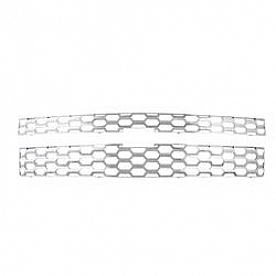 Coast To Coast Grille Insert - Chrome Plated ABS Plastic - GI124