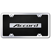 Automotive Gold License Plate - Accord Acrylic - BACCCBK