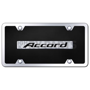 Automotive Gold License Plate - Accord Acrylic - BACCCBK