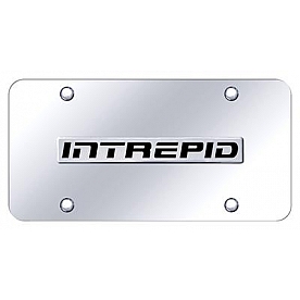 Automotive Gold License Plate - Intrepid Stainless Steel - INRNCC