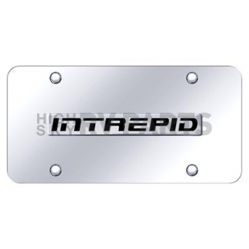 Automotive Gold License Plate - Intrepid Stainless Steel - INRNCC