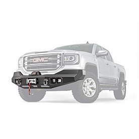 Warn Bumper Ascent 1-Piece Design Steel Black - 99464