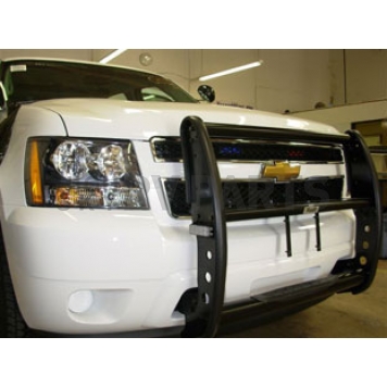 Go Rhino Safety Division Bumper Push Bar 3 Inch Powder Coated Black Steel - 5160