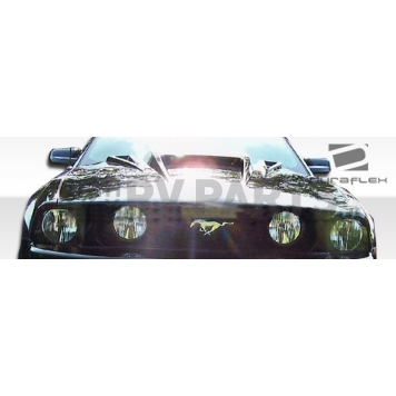 Extreme Dimensions Hood - Primered Fiberglass Black - 104170