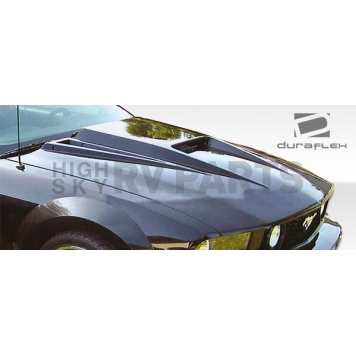 Extreme Dimensions Hood - Primered Fiberglass Black - 104170-3
