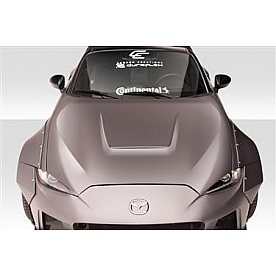 Extreme Dimensions Hood - Fiberglass Reinforced Plastic Black - Circuit - 113031
