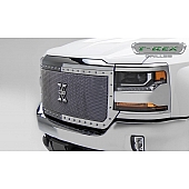 T-Rex Truck Products Grille Insert - Mesh Rectangular Polished Stainless Steel - 6711270