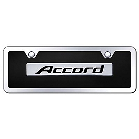 Automotive Gold License Plate - Accord Acrylic - BACCCBMK