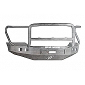 Road Armor Bumper Stealth Lonestar 1-Piece Design Steel Natural - 611R5Z