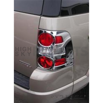 Putco Tail Light Molding - ABS Plastic Silver - 401268
