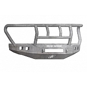 Road Armor Bumper Stealth Titan II 1-Piece Design Steel Natural - 617F2ZNW