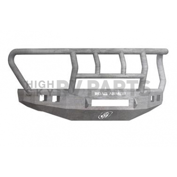 Road Armor Bumper Stealth Titan II 1-Piece Design Steel Natural - 617F2ZNW